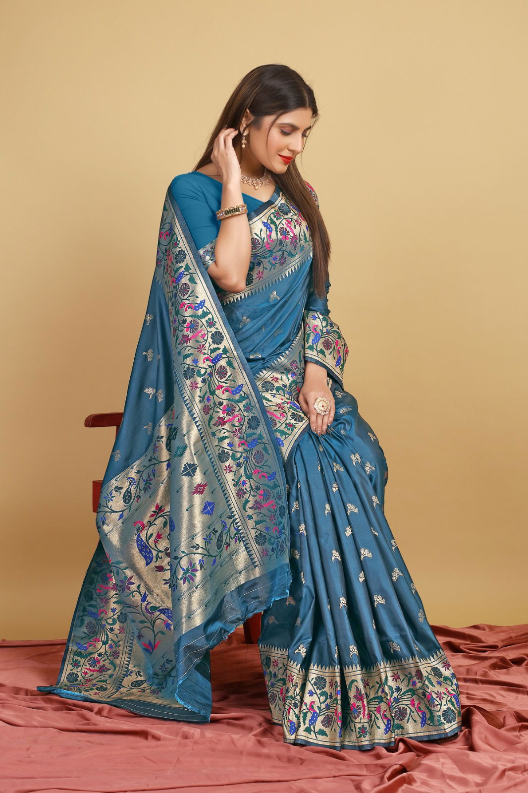 Munnar paithani Soft Silk Designer Sarees Catalog